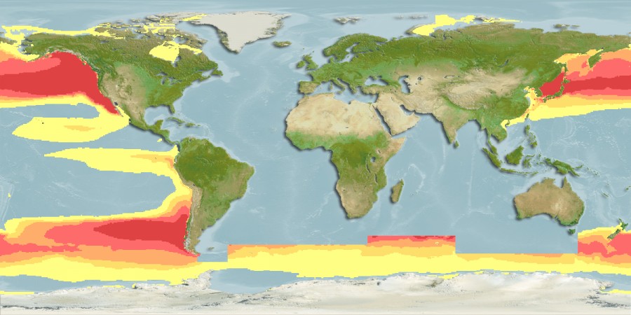 Aquamaps of Sagamichthys abei
