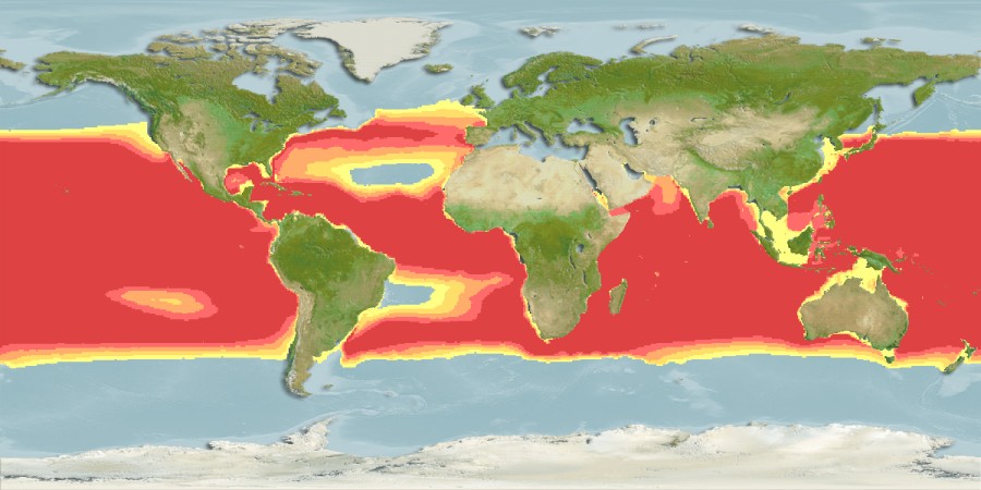 Aquamaps of Scopelarchus guentheri